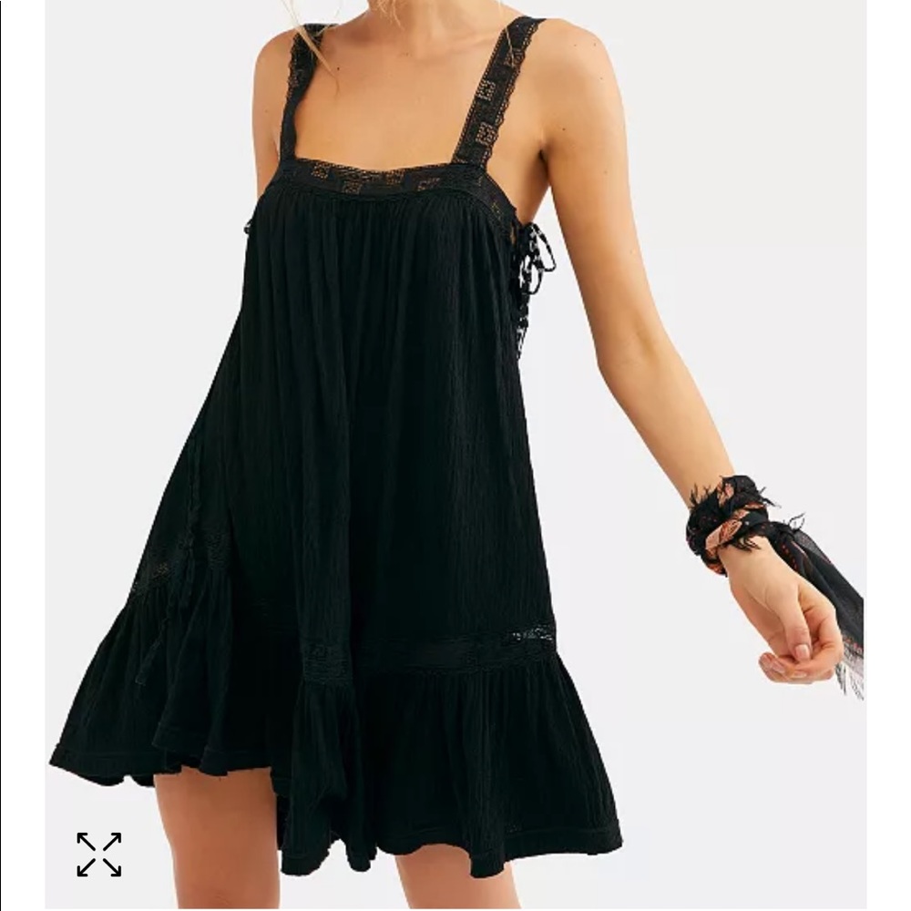 Free people sweet thing mini dress Size L
